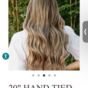 Luxurious Ash Blonde HALO COUTURE Hair Extensions